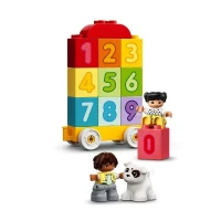 LEGO 10954 DUPLO Le train des chiffres - Apprendre a compter Jeux éducatif 1.5 an, Cadeau Jouet Bébé OU Set d'apprentissage(m-3)