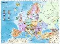Ravensburger - Puzzle 200 pieces XXL - Carte d'Europe - Mixte - A partir de 8 ans(m-2)