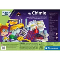 Clementoni - Science & Jeu - Ma chimie - Réalise plus de 170 expériences sans danger - A partir de 8 ans(m-4)