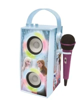 Enceinte Karaoké Enfant - LEXIBOOK - La Reine des Neiges - Bluetooth V5.0 - Effets Lumineux(m-1)