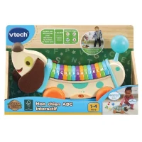 VTECH BABY - Play Green - Mon Chien ABC Interactif (Jouet Bois FSC)(m-3)