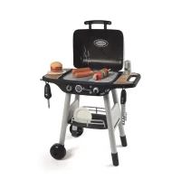 Smoby - BBQ Grill - Barbecue pour enfant - 18 accessoires - Fonctions flammes rétractables et boutons sonores - Fabriqué en France(m-2)