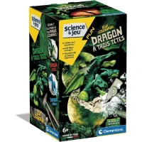 Clementoni - Sciences et Jeu - oeuf légendaire - Dragon a Trois Tetes(m-2)