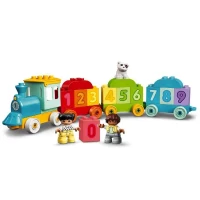 LEGO 10954 DUPLO Le train des chiffres - Apprendre a compter Jeux éducatif 1.5 an, Cadeau Jouet Bébé OU Set d'apprentissage(m-2)