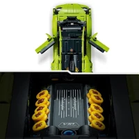 LEGO Technic 42161 Lamborghini Huracán Tecnica, Kit de Maquette de Voiture pour Enfants Fans de Sport Automobile(m-4)