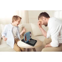 LEXIBOOK - Bataille Navale électronique - Parlante et Effets Lumineux - 2 joueurs (FR/DE/IT/NL)(m-4)