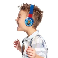 PAT' PATROUILLE - Casque 2 en 1 Bluetooth - Filaire confortable et pliable pour enfants avec limitation de son - LEXIBOOK(m-4)
