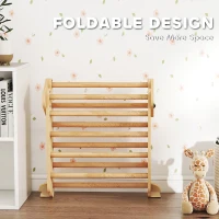 AIYAPLAY 5-in-1 klimrek: boogladder, driehoeksladder, helling, klimwand en glijbaan — voor kinderen 1,5-4 jaar, opvouwbaar, hout(m-7)