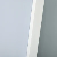 HOMCOM staande spiegel wit hout 37 cm x 43 cm x 156 cm(m-10)