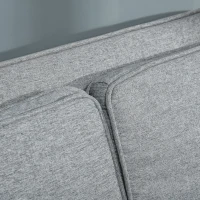 Homcom Canapea Extensibila 2 locuri cu 3 pozitii spatar 154x87x89 cm – Textil(m-9)