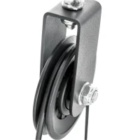 SPORTNOW Sistema de Polea de Cable de Peso para Gimnasio para Tracción LAT Rizo de Bíceps Tríceps Brazo Hombros y Espalda(m-8)