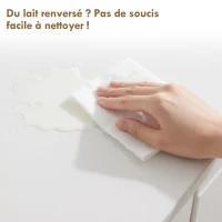 HOMCOM Buffet cuisine, armoire de cuisine avec 4 portes, tiroir, compartiment ouvert et étagères réglables, 60x30x172cm, blanc(m-7)