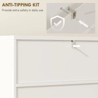 HOMCOM Modern Bathroom Cabinet with 2 Open Shelves and Cupboard with Soft-Closing Doors, 60x31.8x93 cm, White(m-4)