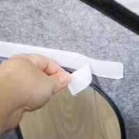 PawHut Insulated Outdoor Cat House, Water-Resistant Feral Cat Shelter with Elevated Base and Cushion, Red-brown(m-8)