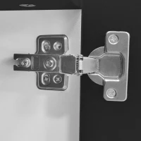 Supporto TV con mobile basso, striscia LED, 170x30x39 cm, Nero(m-6)