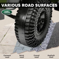 AIYAPLAY Mașină Electrică pentru Copii 3-5 Ani Land Rover 12V și Telecomandă Verde(m-7)