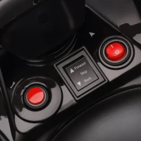 AIYAPLAY ATV pentru Copii 6V, Mașinuță Electrică cu 4 Roți cu Muzică și Faruri LED, pentru Vârstele 3-8 Ani Băieți și Fete, Albastru(m-9)