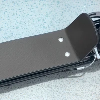 AIYAPLAY Trotinetă pentru copii reglabilă cu suport, alb și negru(m-9)