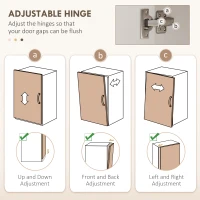 HOMCOM Dulap pentru Microunde din Lemn cu Raft, Blat Deschis, Sertar și Dulap, 60x40x131 cm, Alb(m-5)