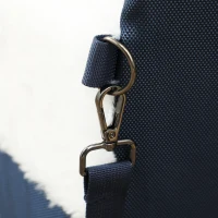 PawHut Siège auto pour chien avec ceinture de sécurité et fixation, siège de voiture pour chiens 55 x 46 x 32 cm bleu marine(m-9)