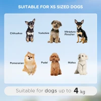 Hondentrolley transporttas draagtas dieren 2-in-1 rugzak trolley blauw(m-3)