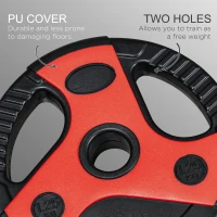 SPORTNOW 20kg Adjustable Barbell Weights Set for Home Gym, Strength Training(m-5)