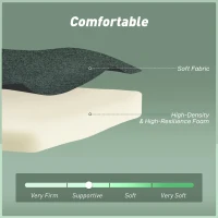 HOMCOM 3-in-1 slaapfauteuil met bedfunctie, ligfauteuil, verstelbare rugleuning, beukenhouten poten, kussen, Donkergroen(m-6)