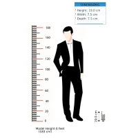 5-Piece Marble Bathroom Accessory Set with Timeless Design, Hand-finished Artisan Pieces with Versatile Styling, 7.5L x 7.5W x 19H cm, White(m-3)