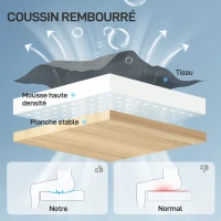 HOMCOM Cadeira de Escritório Ergonómica Cadeira de Escritório com Suporte Lombar Dinâmico Adaptativo 73x75x120-128cm Preto(m-4)