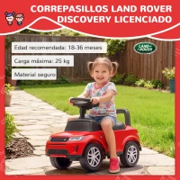 AIYAPLAY Coche Correpasillos con Licencia de Land Rover para Niños 18-36 Meses con Almacenaje Bocina Sonidos de Motor Rojo(m-4)