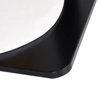 PawHut Arranhador para Gatos Sisal Natural Centro de Atividades Toca Plataformas Jogo de Bolinhas Suspensas 71,5x49,5x120 cm Preto(m-5)