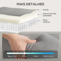 HOMCOM Poltrona Relax Reclinável Elétrica Giratória e Basculante com Apoio para os Pés Ajustável Controlo Remoto 86x89x99 cm Cinzento Claro(m-7)