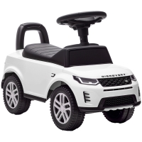 AIYAPLAY Coche Correpasillos con Licencia de Land Rover para Niños 18-36 Meses con Almacenaje Bocina Sonidos de Motor Blanco