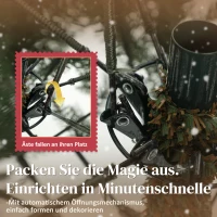 HOMCOM Künstlicher Weihnachtsbaum, 150 cm, klappbare Äste, Metallständer, vielseitig, Grün(m-6)