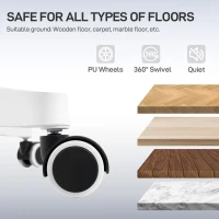 HOMCOM Scaun de Birou Ergonomic și Respirabil cu Suport Lombar Dinamic 4D, 64.5x62.5x112-122 cm, Multicolor(m-9)