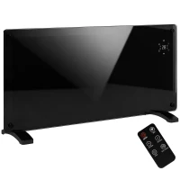 HOMCOM 2000W 5-35℃ Smart Control Heater - Black(m-1)