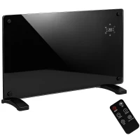 HOMCOM 1500W 5-35℃ Smart Control Heater - Black(m-1)