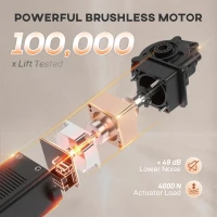 HOMCOM Corduroy Electric Massage Recliner - Brown(m-6)