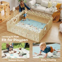AIYAPLAY Foldable Baby Plat Mat Double Sided, Kids Floor Mat for Crawling, 200L x 150W cm, Car track and Owl Theme(m-7)