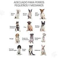 PawHut Barrera de Seguridad para Perros Plegable de Madera para Escaleras y Puertas con Soporte de Pie 432x36x70 cm Natural(m-4)