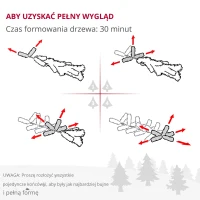 HOMCOM Sztuczna Choinka, niepalna, ze sztucznym śniegiem, szczupła, na metalowej podstawie, 75 x 210 cm, Zielona(m-7)