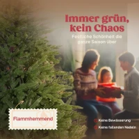 HOMCOM Künstlicher Weihnachtsbaum, realistisches Aussehen, klappbare Zweige, Holzsockel(m-4)