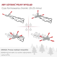 HOMCOM Choinka Ø90 x 180 cm, sztuczna jodła, realistyczne igły, Zielony(m-7)