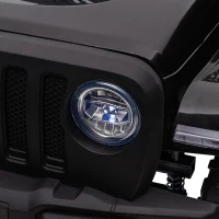 HOMCOM Coche Eléctrico para Niños de +3 Años Vehículo Todoterreno de Batería 12V con Control Remoto 100x65x72 cm Negro(m-8)