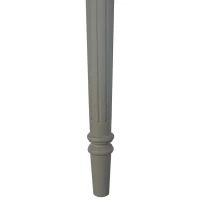 Solid Wood Hand-Painted Writing Desk with Stain-Based Finish, Writing Table with Drawer and Generous Worktop, 45L x 80W x 78H cm, Brown(m-7)