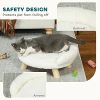 PawHut Łóżko dla psa z odpinanym pokrowcem(m-7)