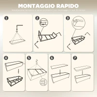 HOMCOM Panca Fondo Letto con Spazio Contenitore da 84L, in Tessuto Effetto Velluto a Coste e Acciaio, 112x42x40 cm, Beige(m-7)