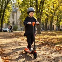 SPORTNOW Electric Scooter for Kids, with LED Display, Green(m-9)