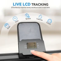 SPORTNOW Stair Stepper for Home Gym Exercise, Vertical Climber Machine with LCD Monitor & Adjustable Pedals for Workout(m-6)