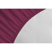Drap-housse - LOVELY HOME - LH71607 - 180x200+35 cm - Fuchsia(m-2)